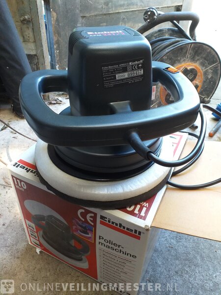 Polisher for washing and polishing Einhell Apm 241 2 blue year